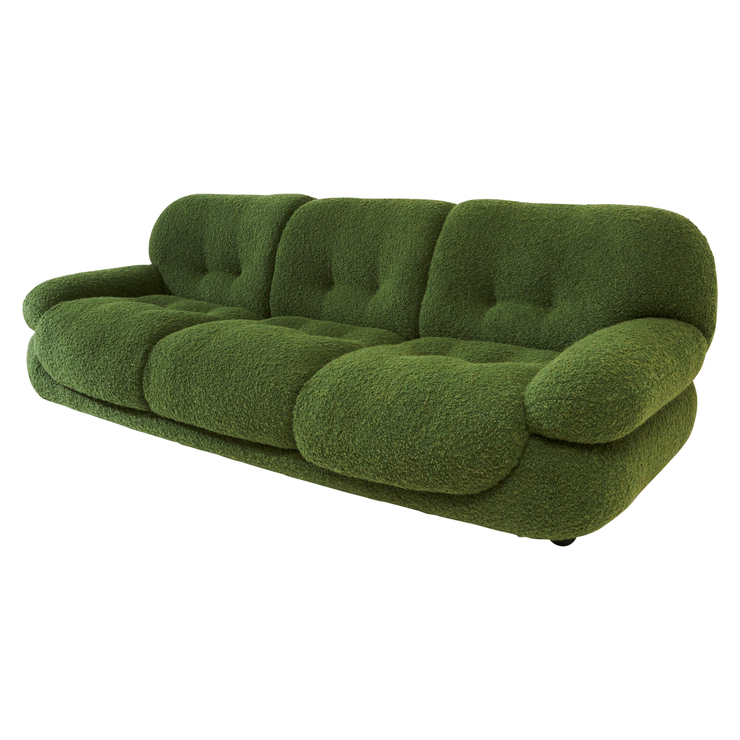 Three-Seat Lounge Sofa by Sapporo for Mobil Girgi For Sale