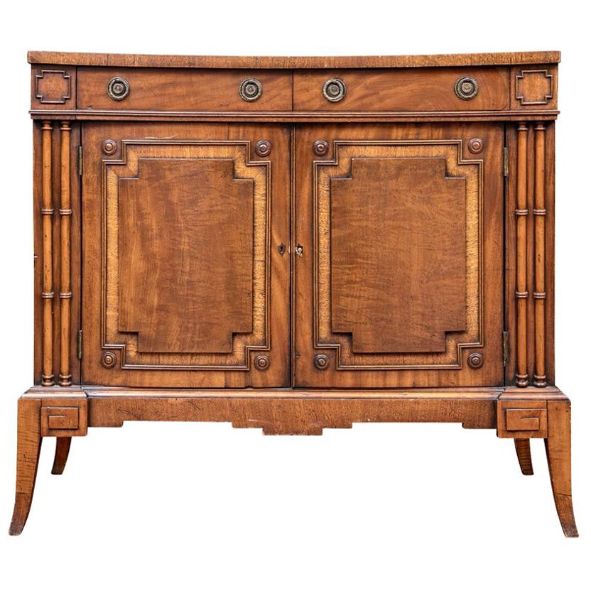 Antique Neoclassical  Style Serving Cabinet For Sale