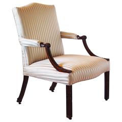 George II Mahogany Library Armchair 8