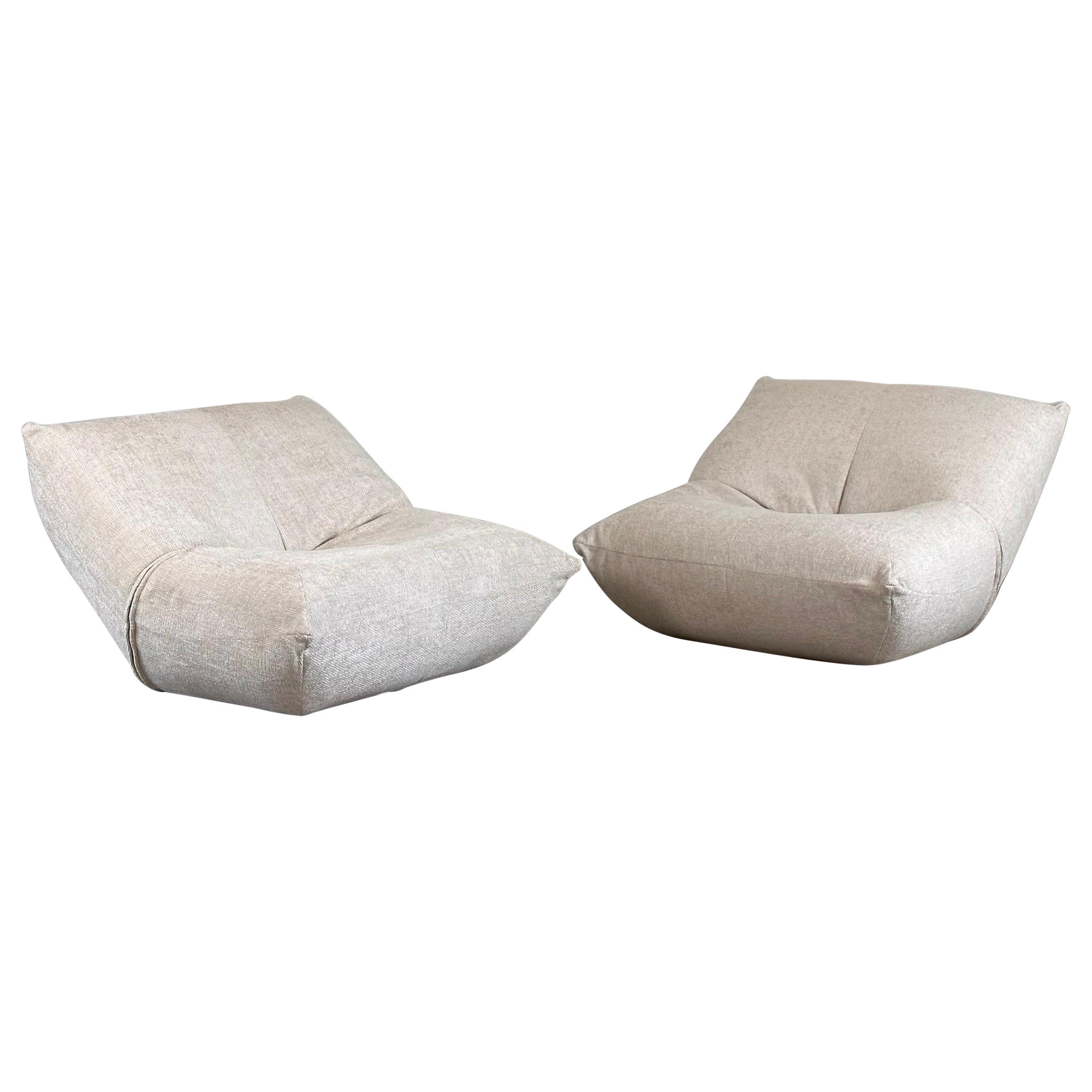 Lounge Chairs ‘Papillon’ by Guido Maria Rosati for Giovannetti, 1970s For Sale