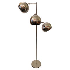 Koch & Lowy Lampadaire Ball and Ball chromé