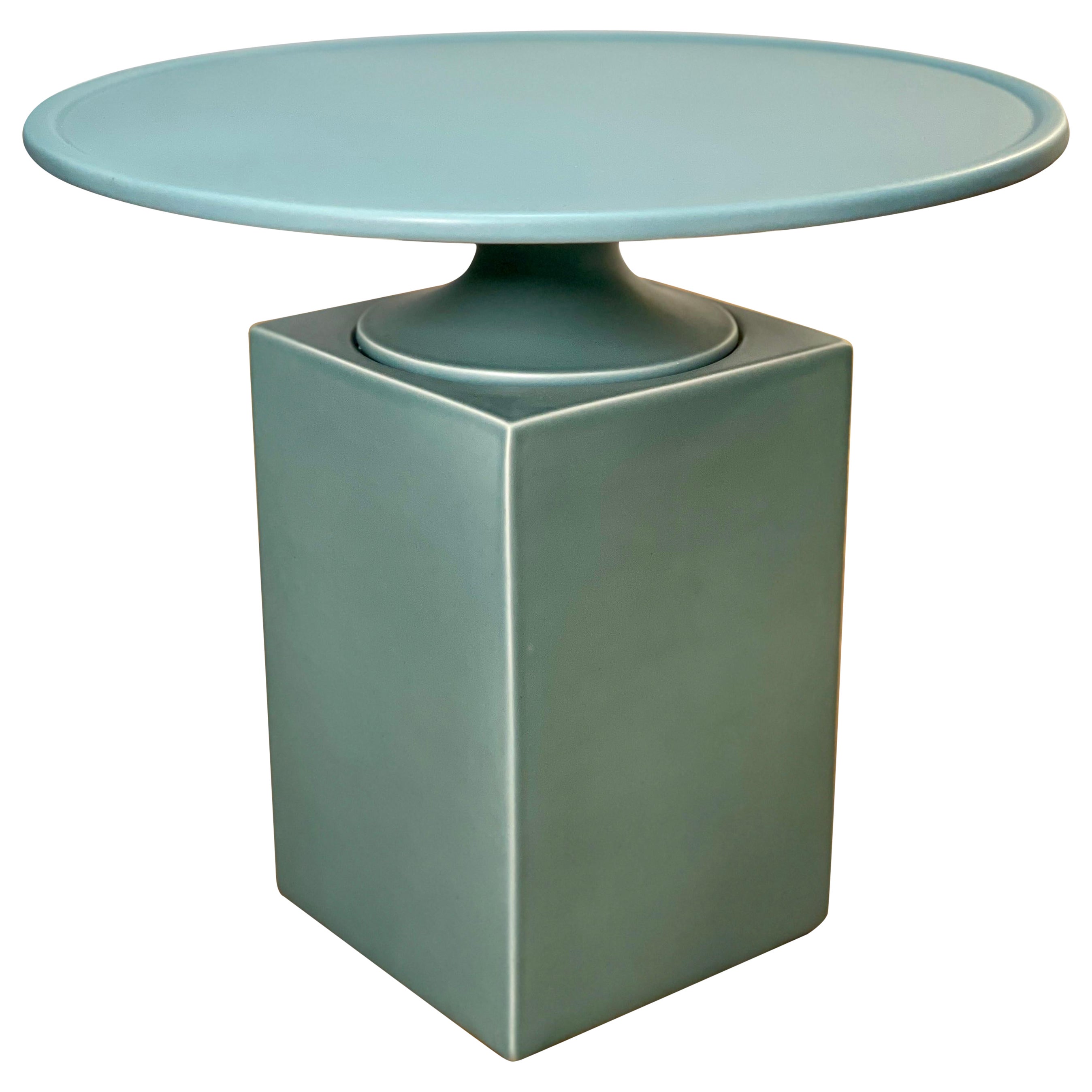Christophe Delcourt OUK Blue Side Table 