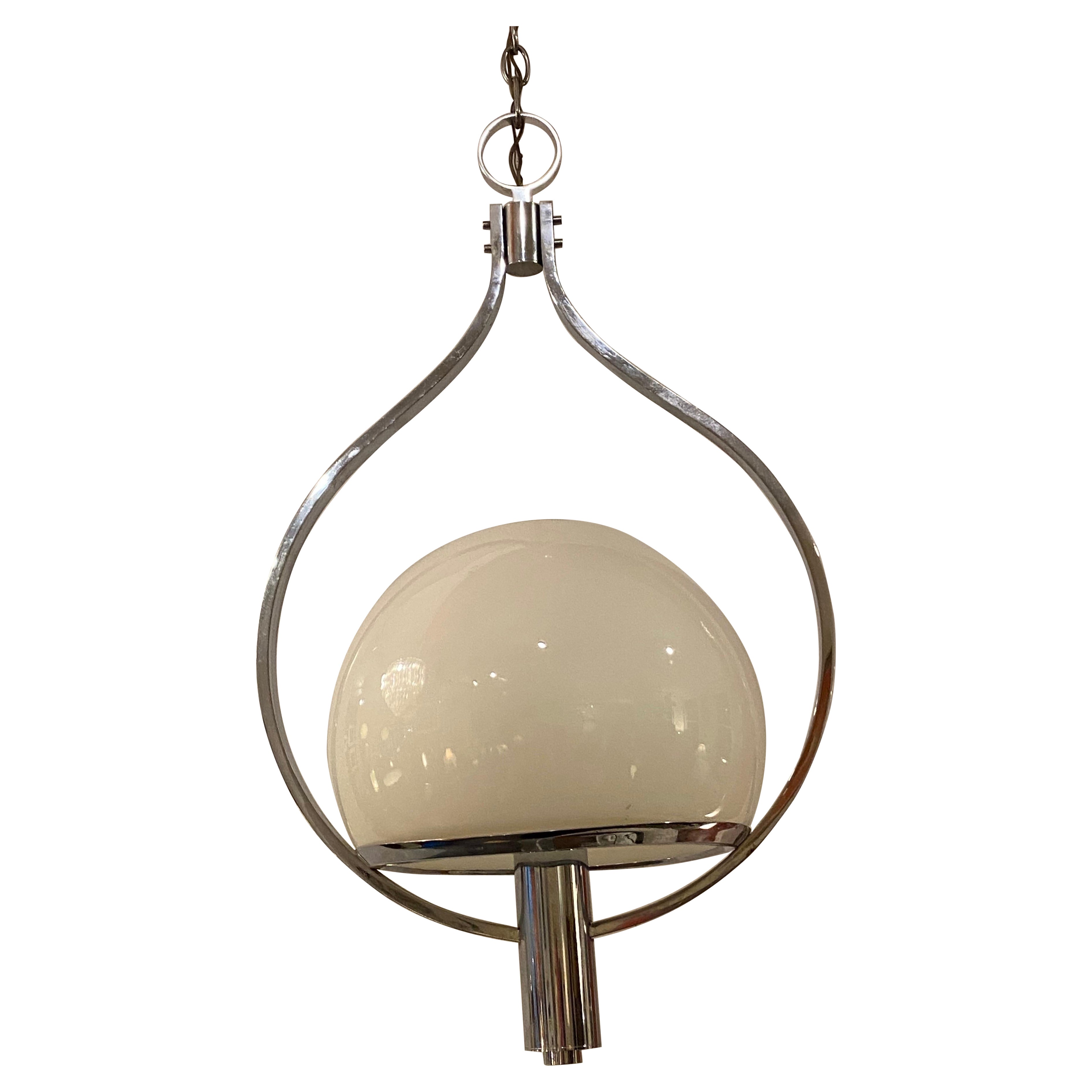 Lightolier Globe Lightture blanc  en vente