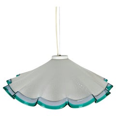 Lampada a sospensione Vintage Italian Lamp in vetro di Murano anni '80