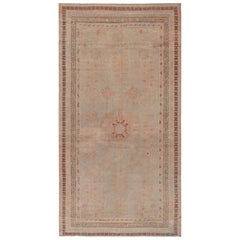 Doris Leslie Blau Midcentury Samarkand Tapis en laine fait main