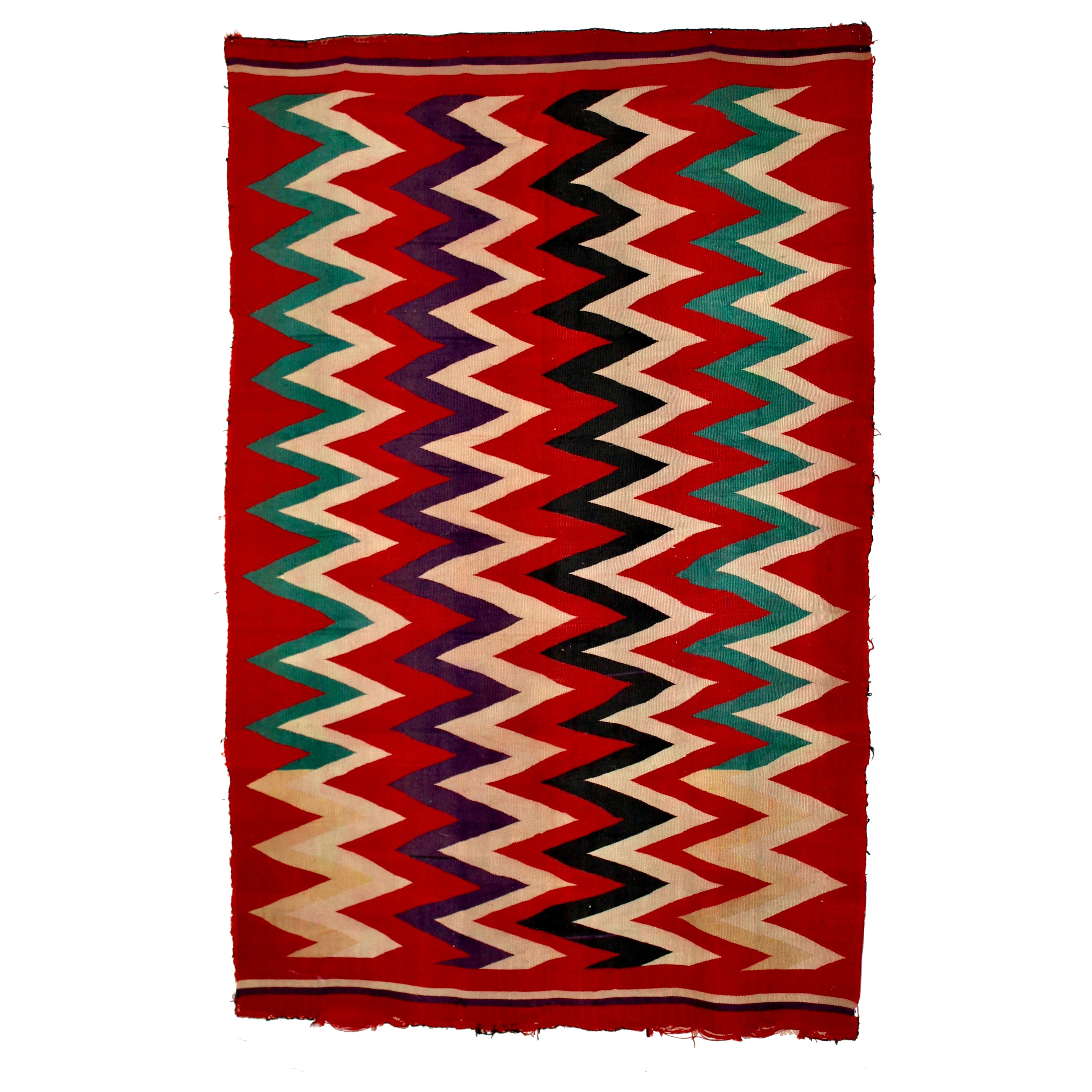 Navajo Germantown ZigZag Blanket