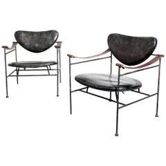 Pair Of Luther Conover Lounge Chairs