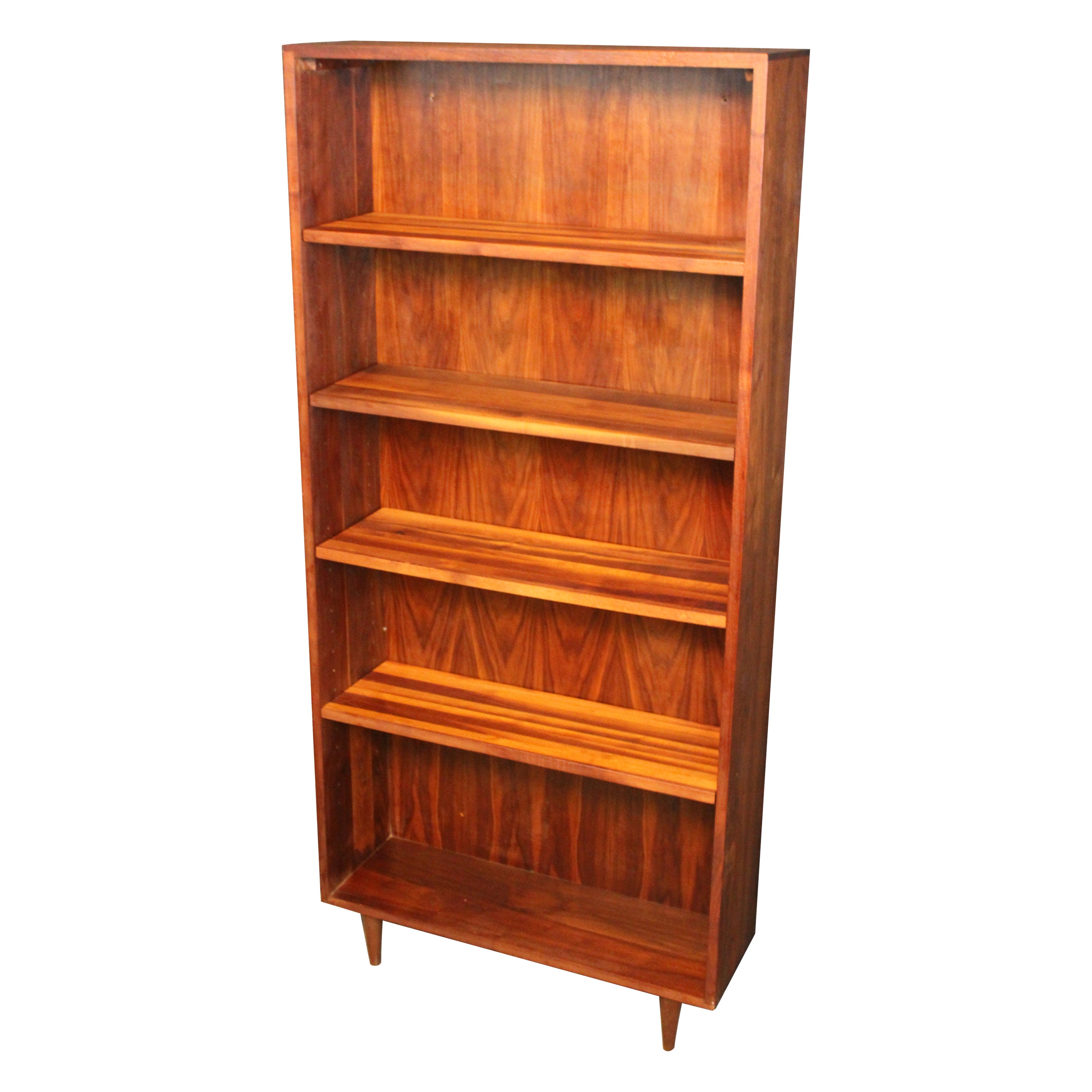 Mid-Century Scandinavian Modern Rosewood Bookcase