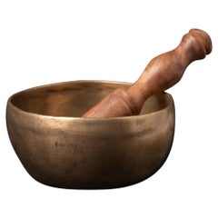 Early 20th century Antique bronze Nepali Singing bowl - OriginalBuddhas