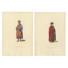 Un vistazo a la cultura Kalmyk a través de los grabados de William Alexander de 1814