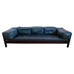 Brasilianisches Jacaranda-Rosewood-Dreisitzer-Sofa aus der Mitte des Jahrhunderts 1960er Jahre