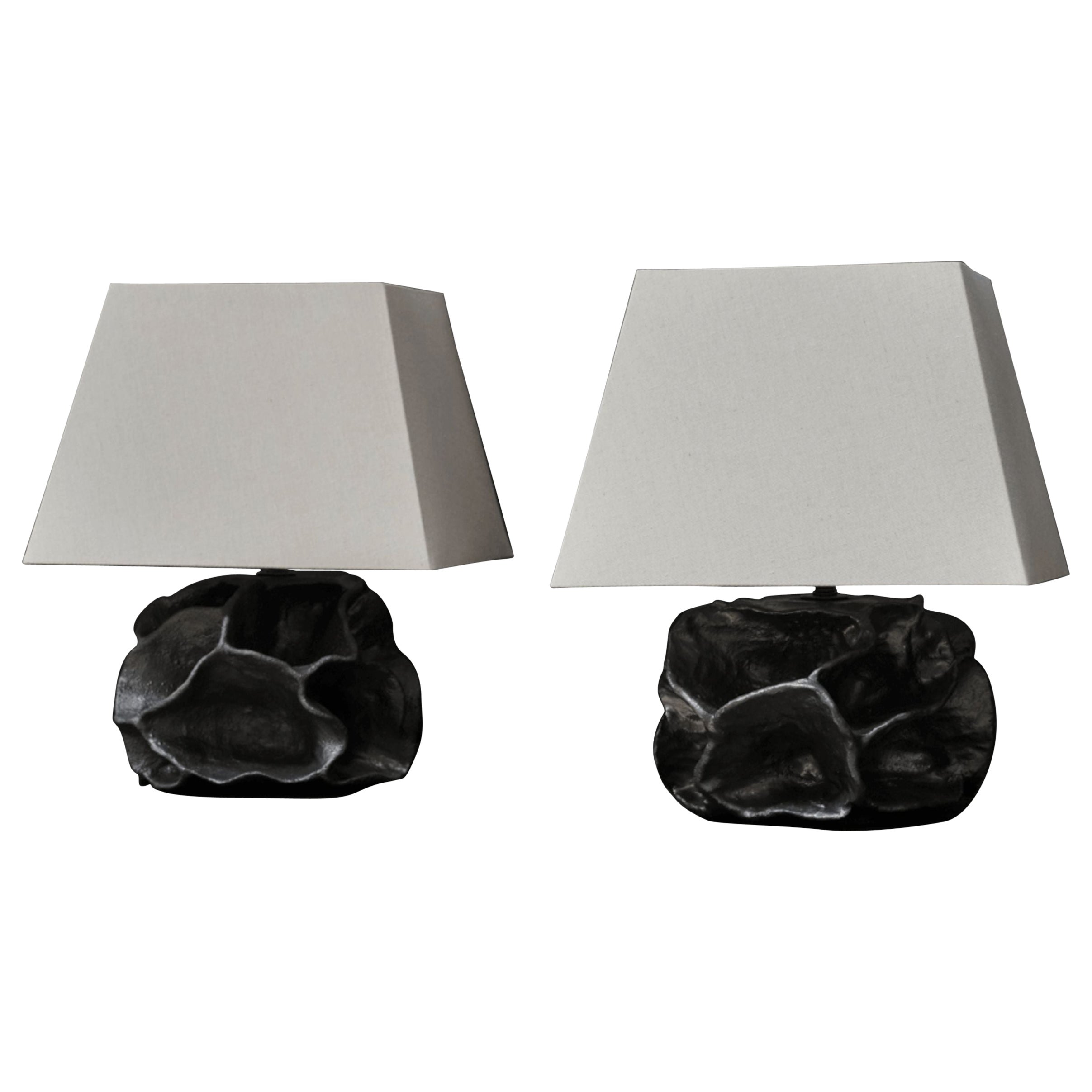 Porifera Ceramic Table Lamp, Matte