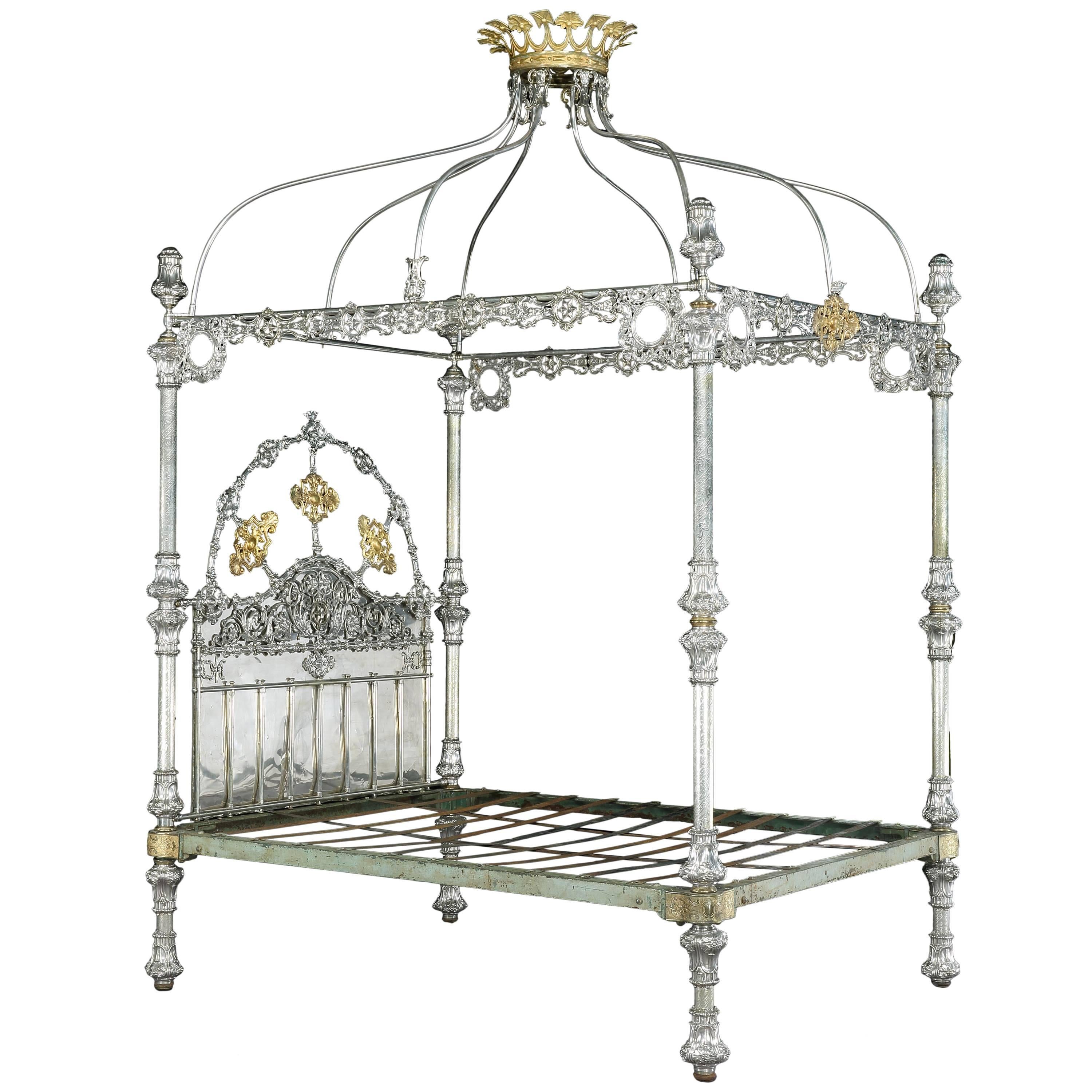 Impressive Four-Poster Bed by R. W. Winfield & Co For Sale