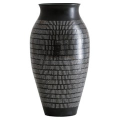 Vase Tanger traditionnel indien coulé à la main Bidri