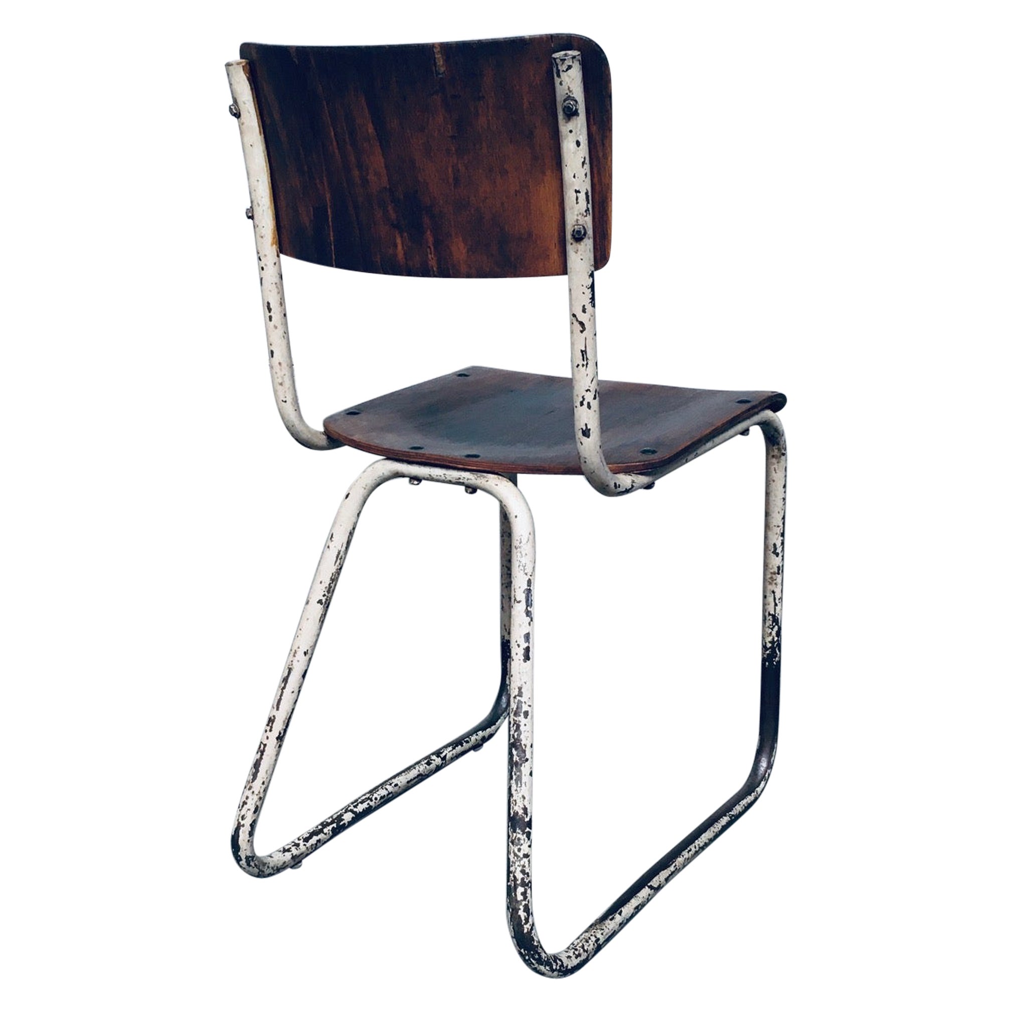 Bauhaus Industrial Design School Chair, Germany 1940's