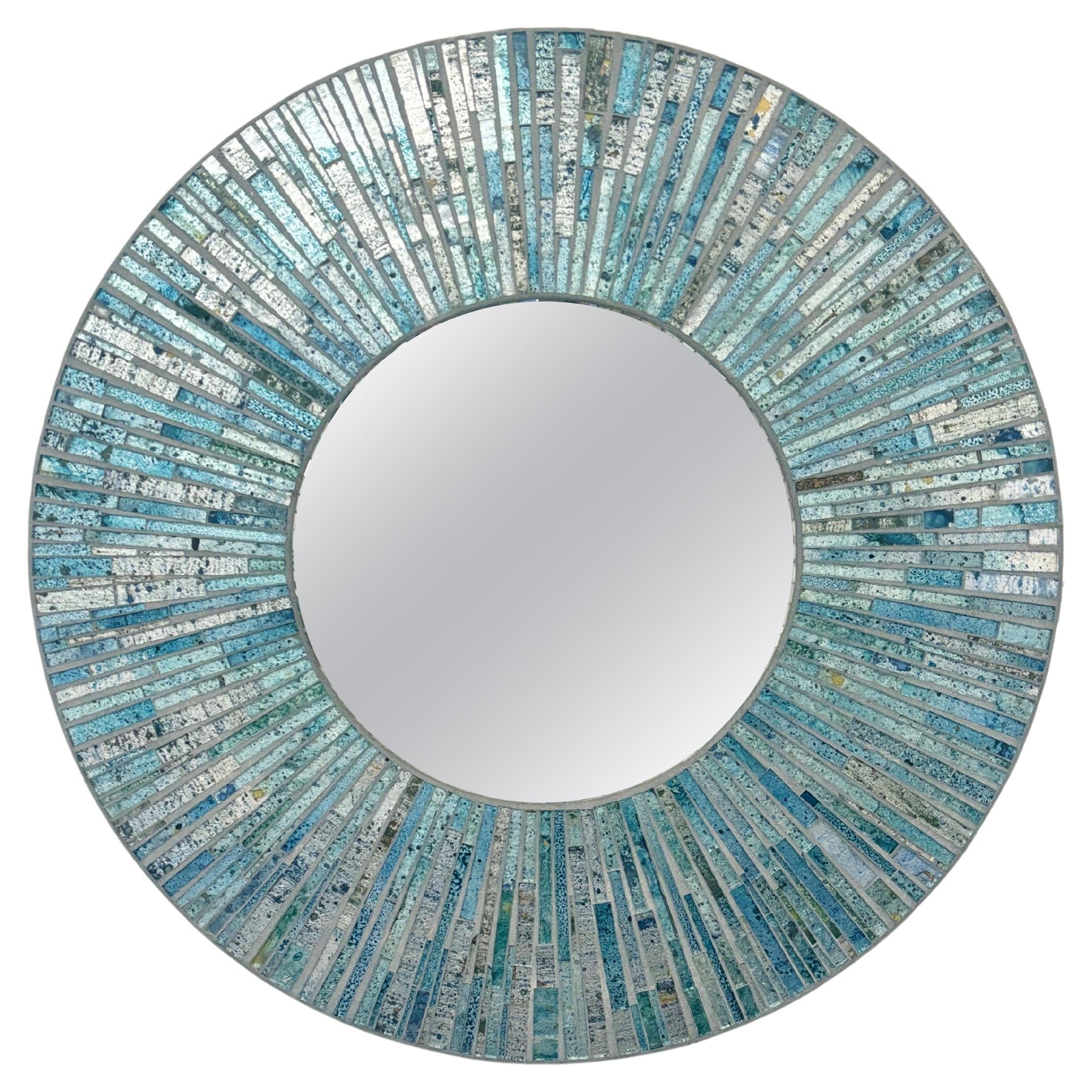 Modern Round Mystic Mirror For Sale