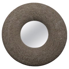 Ceramic Mirror by Mia Jensen, Signed, Unique Piece, circa 2023