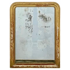 Used Large Louis Phillippe Gilt Mirror
