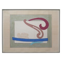 Frank Stella "Picchio di Okinawa di Noguchi" Litografia, 1977, 23/50