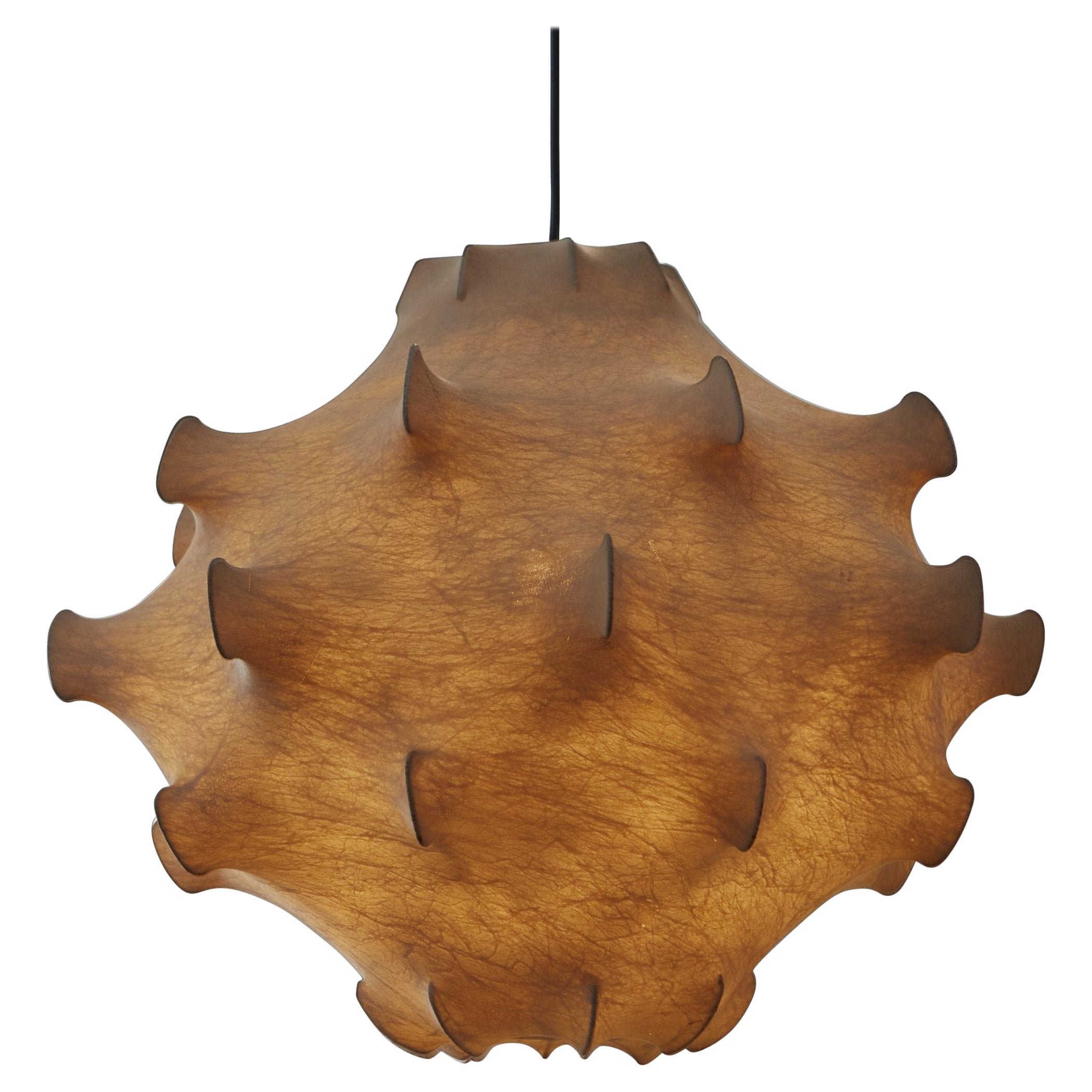 Taraxacum Cocoon Pendant by Achille & Pier Giacomo Castiglioni for Flos, Italy For Sale