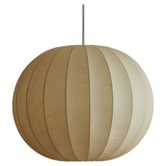 Resin Cocoon Globe Pendant Light, Italy 20th Century
