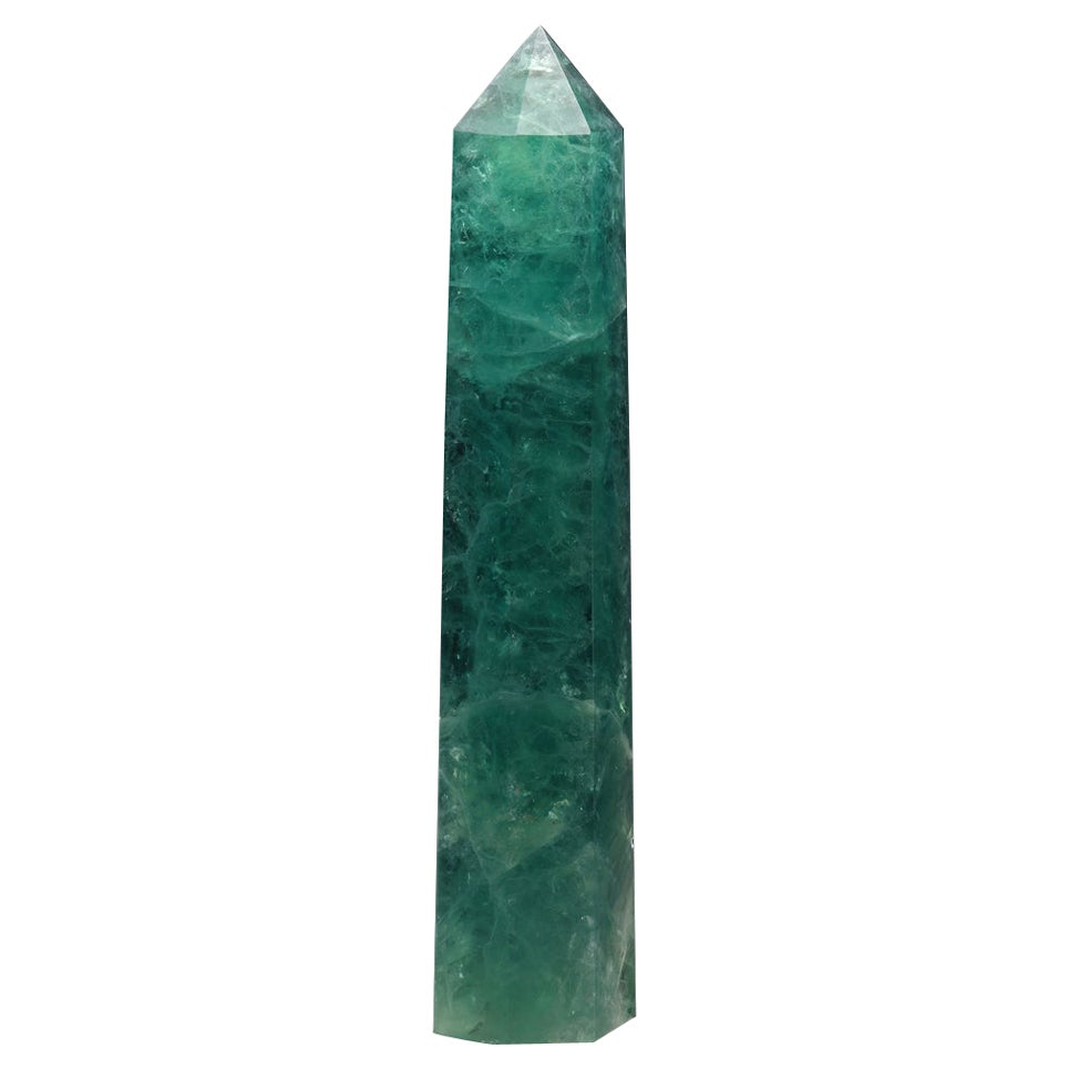 Green Fluorite Tower For Sale