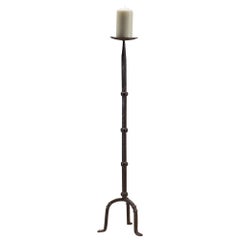 Bougie gothique torchère haute 122 cm, 4 pieds