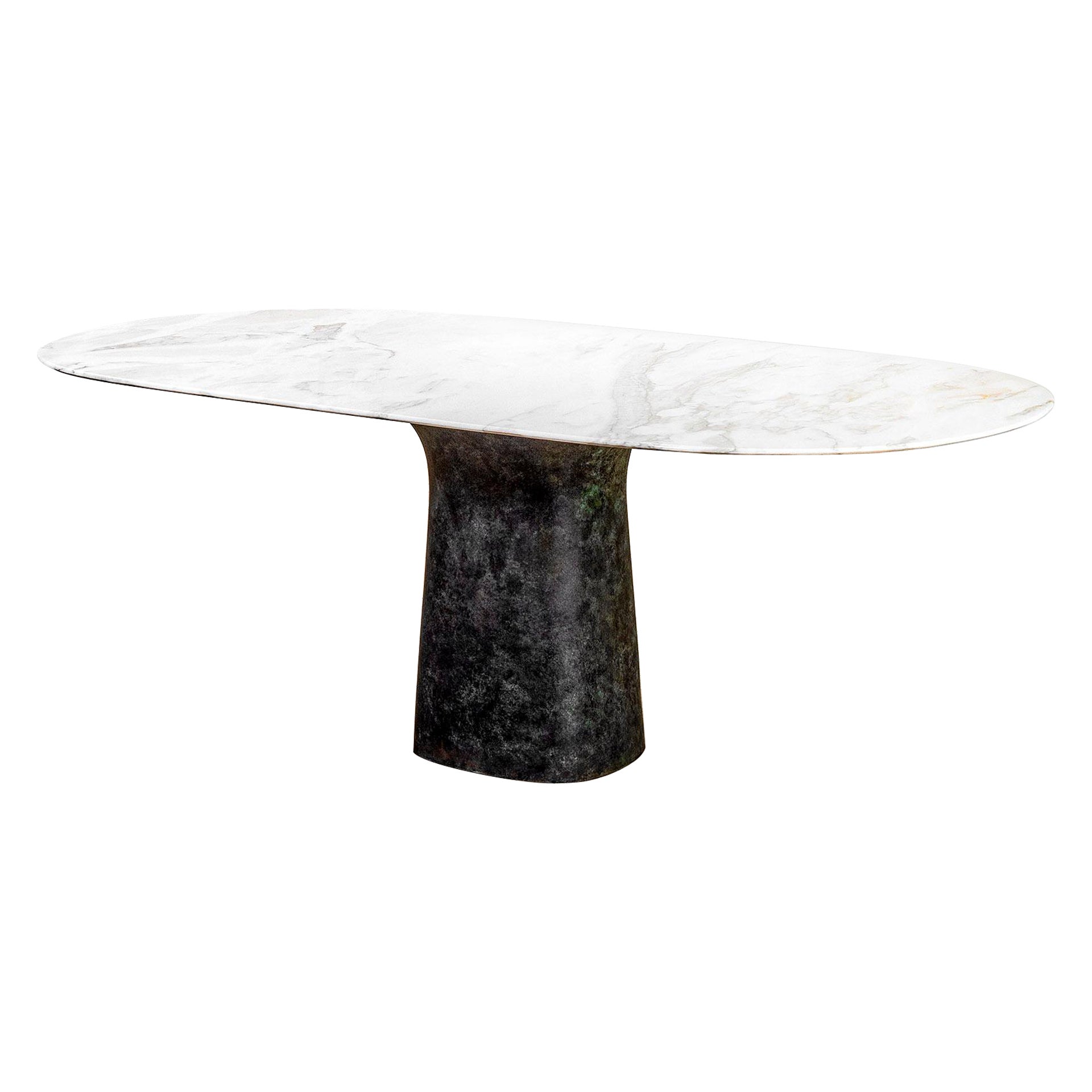 20th Century Angelo Mangiarotti and Chiara Campo Dining Table  For Sale