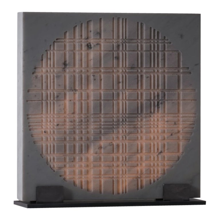 Nerone & Patuzzi 'C9 105 LP' Marmor-Lichtskulptur für Forme e Superfici im Angebot