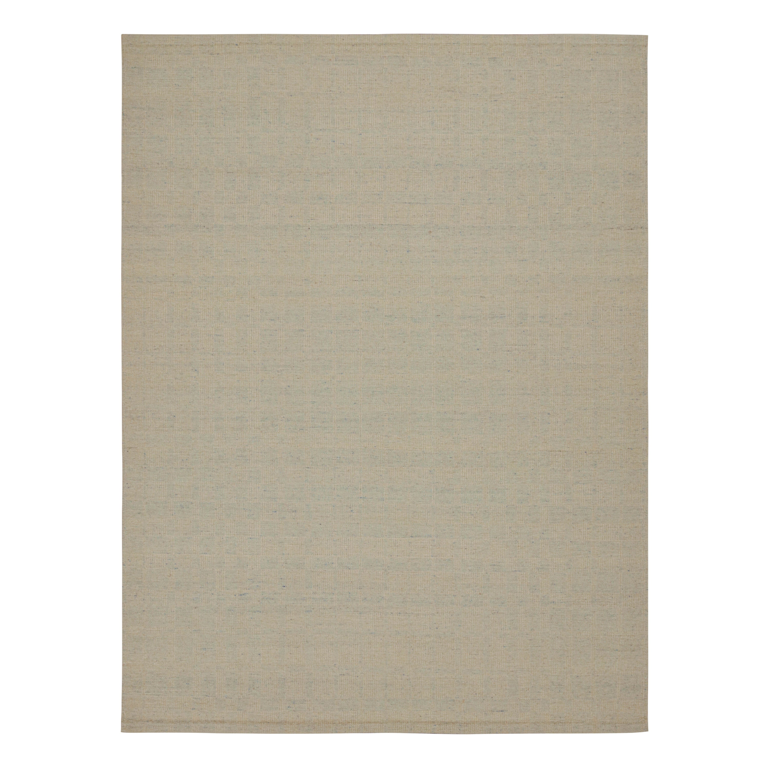 Rug & Kilim: Kilim in stile scandinavo con motivo geometrico beige e blu