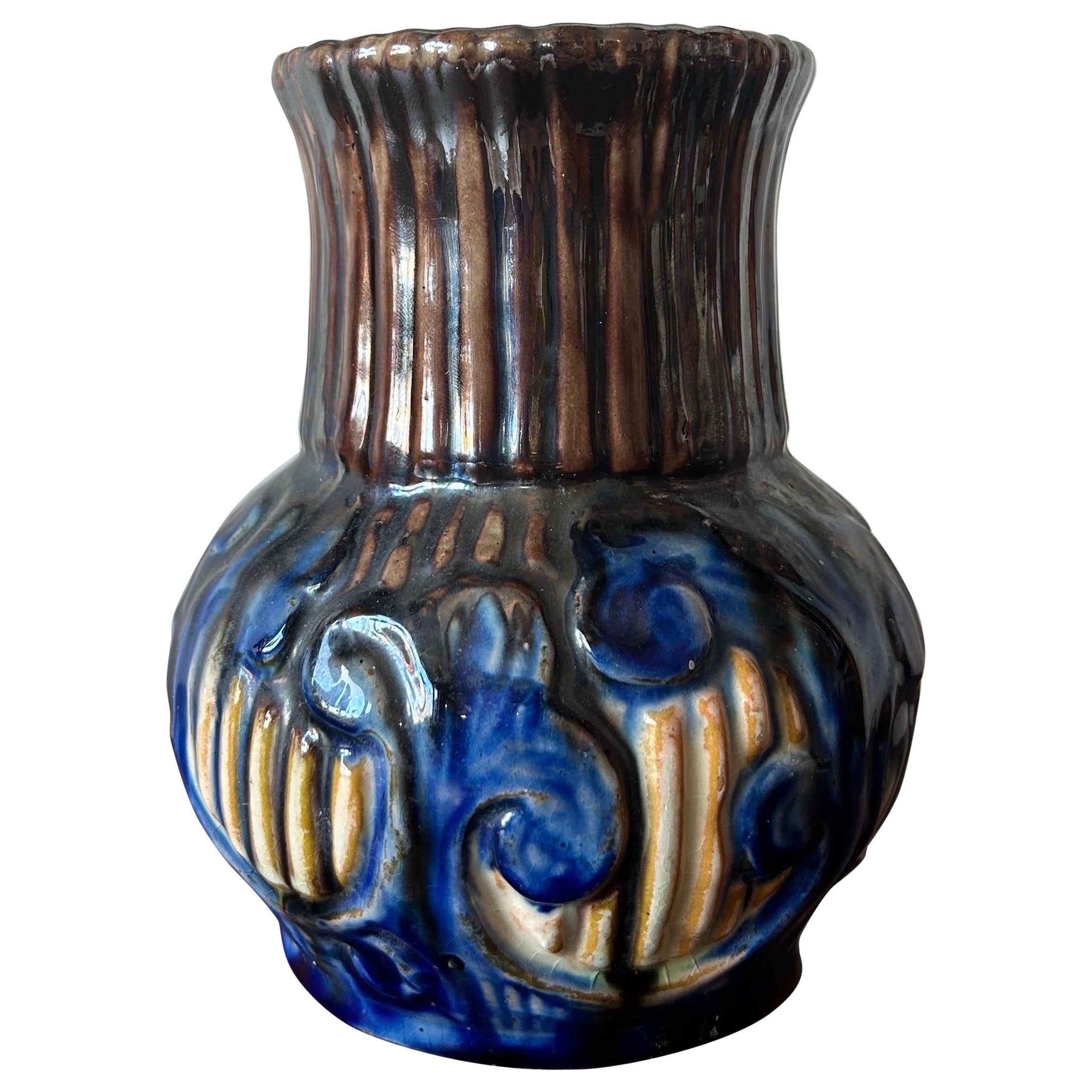 Roskilde Lervare Fabrik vase, Denmark 1900’s For Sale