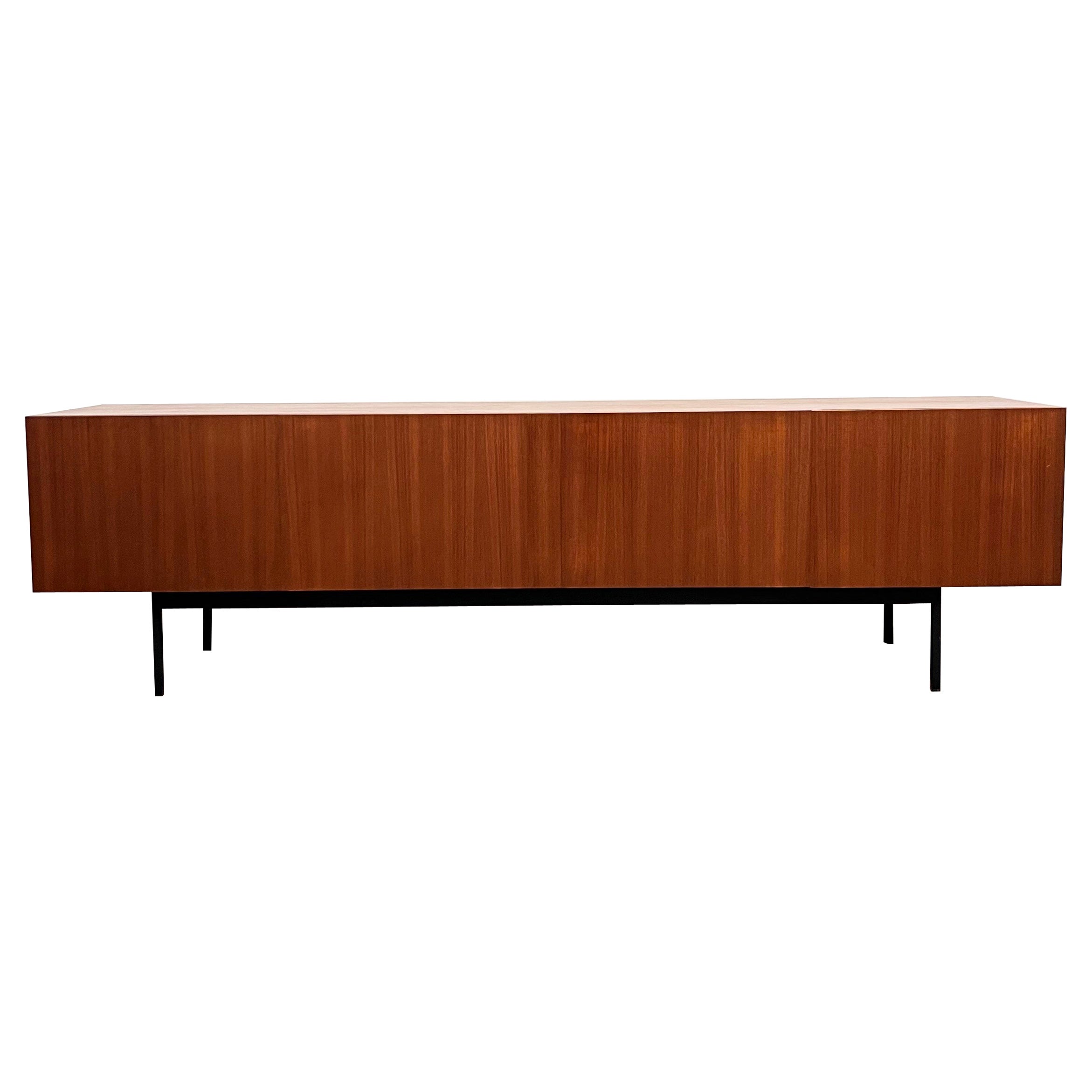 Sideboard oder Anrichte aus Teakholz von Dieter Waeckerlin, Behr, Deutschland, Mitte des Jahrhunderts im Angebot