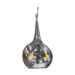 The Moderns Three Light Glass Candle Holder Globe (Bougeoir en verre à trois lumières)