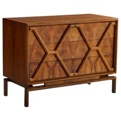 Edmond J. Spence, Chest of Drawers, Rosewood, Sweden, 1950s