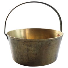 Used Brass Jam Pan. English 19th Century