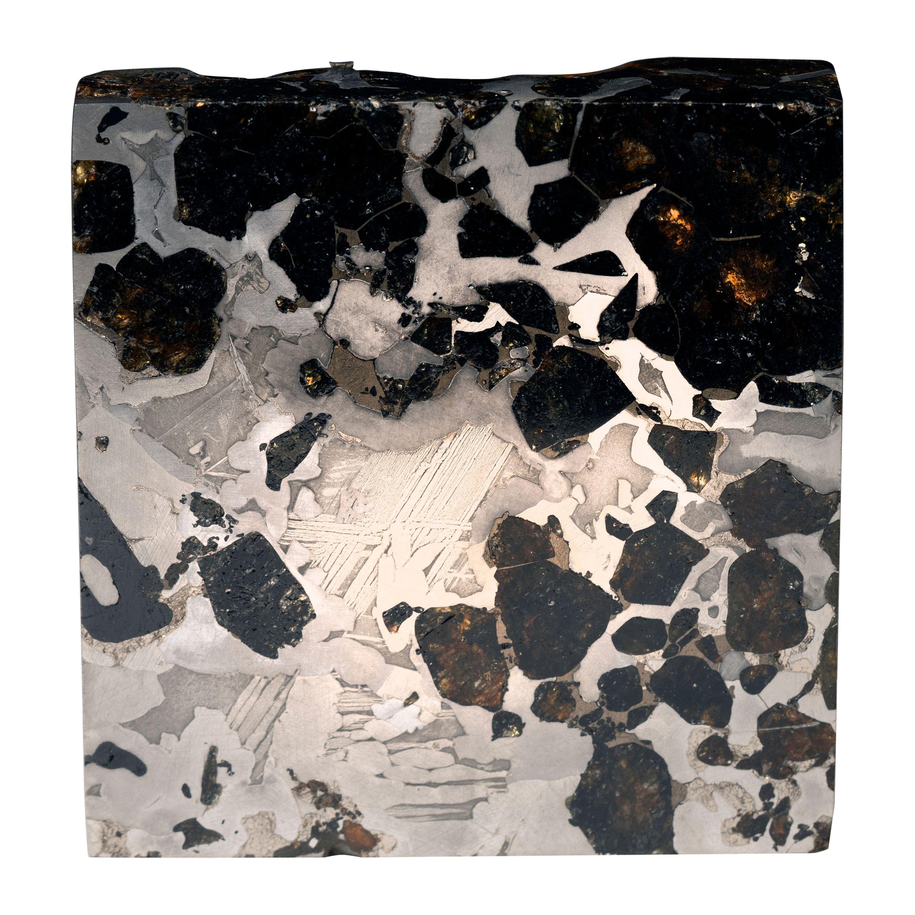 Seymchan Corner-Cut Pallasite Meteorite For Sale