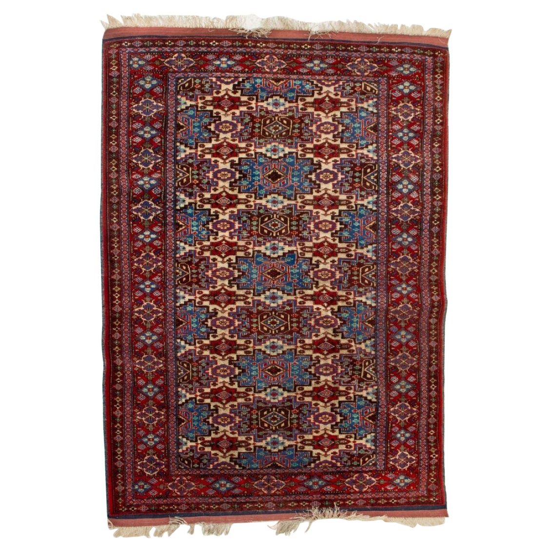 Persian Shiraz Rug, 5' x 3' For Sale