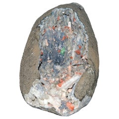 Sieben-Mineral-Geode in Museumsqualität aus Indien