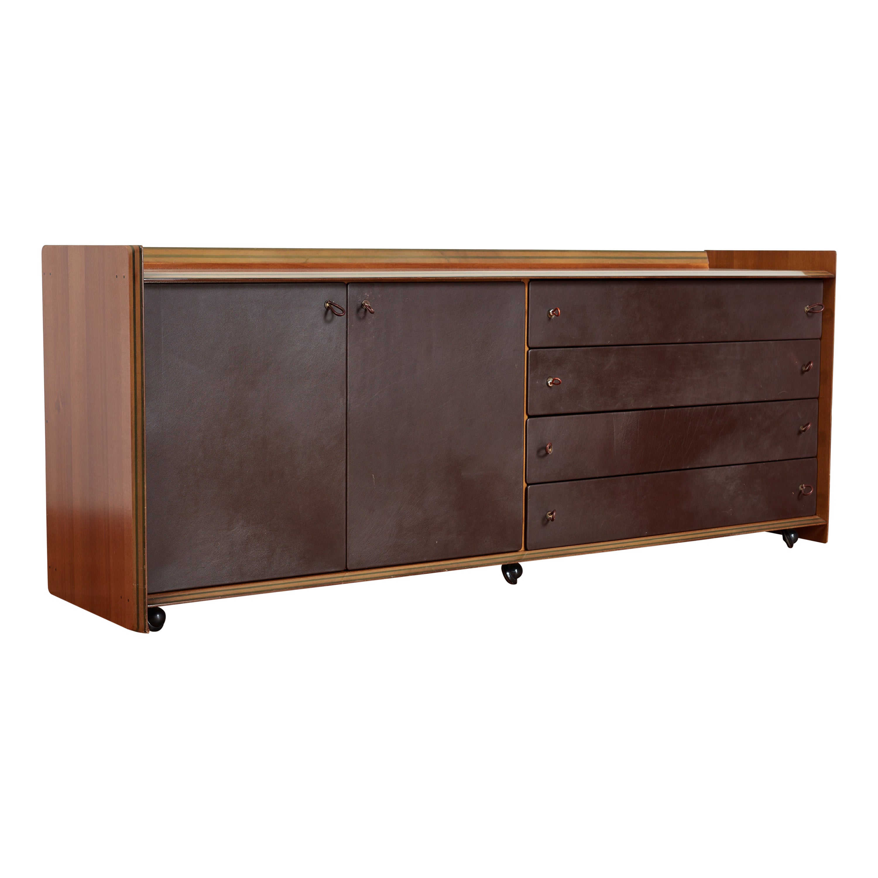 Tobia Scarpa Leather Dresser 