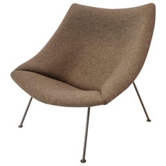 Vintage Oyster Chair by Pierre Paulin for Artifort, 1960's