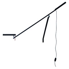 MORSETTO P wall lamp in matt black by Davide Groppi
