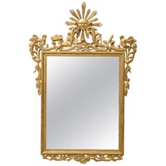 Miroir franc-maçon du 18e siècle