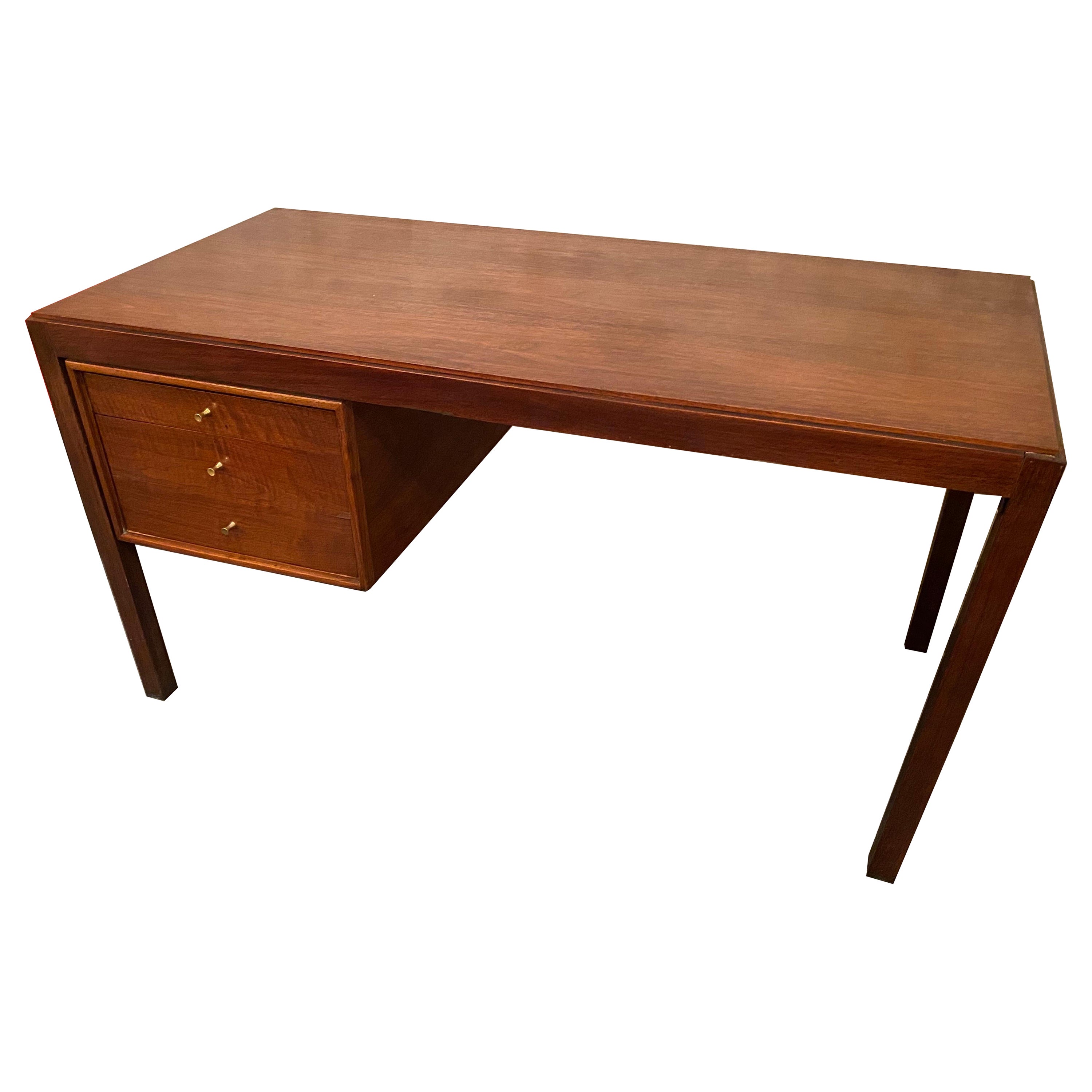 Mt Airy Walnut Desk and Chair for John Stuart For Sale