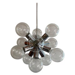 Kalmar Chrome Sputnik Ceiling Fixture