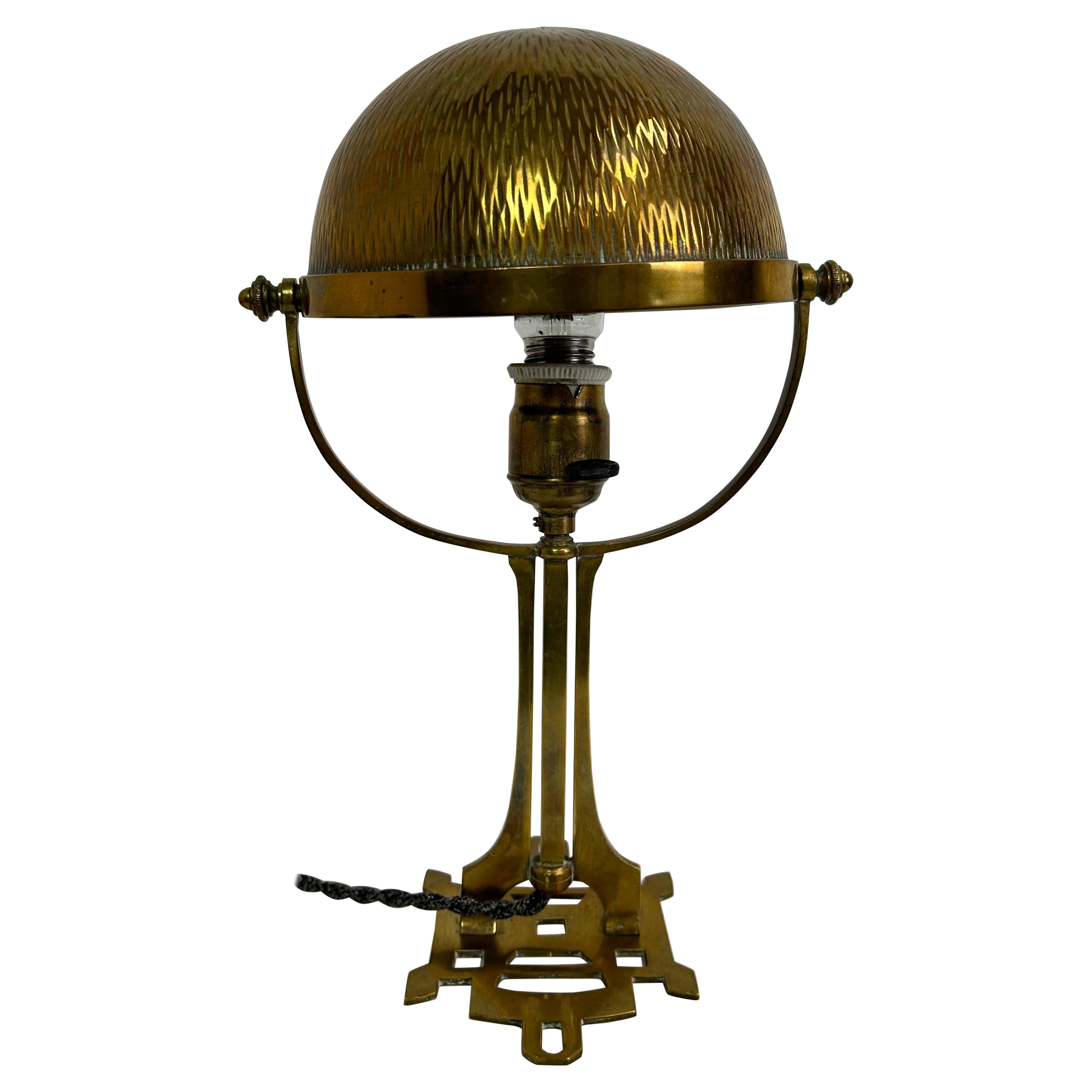 Jugendstil mushroom desk lamp For Sale