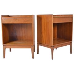 Peter Hvidt for John Stuart Danish Modern Nightstands, circa 1950s