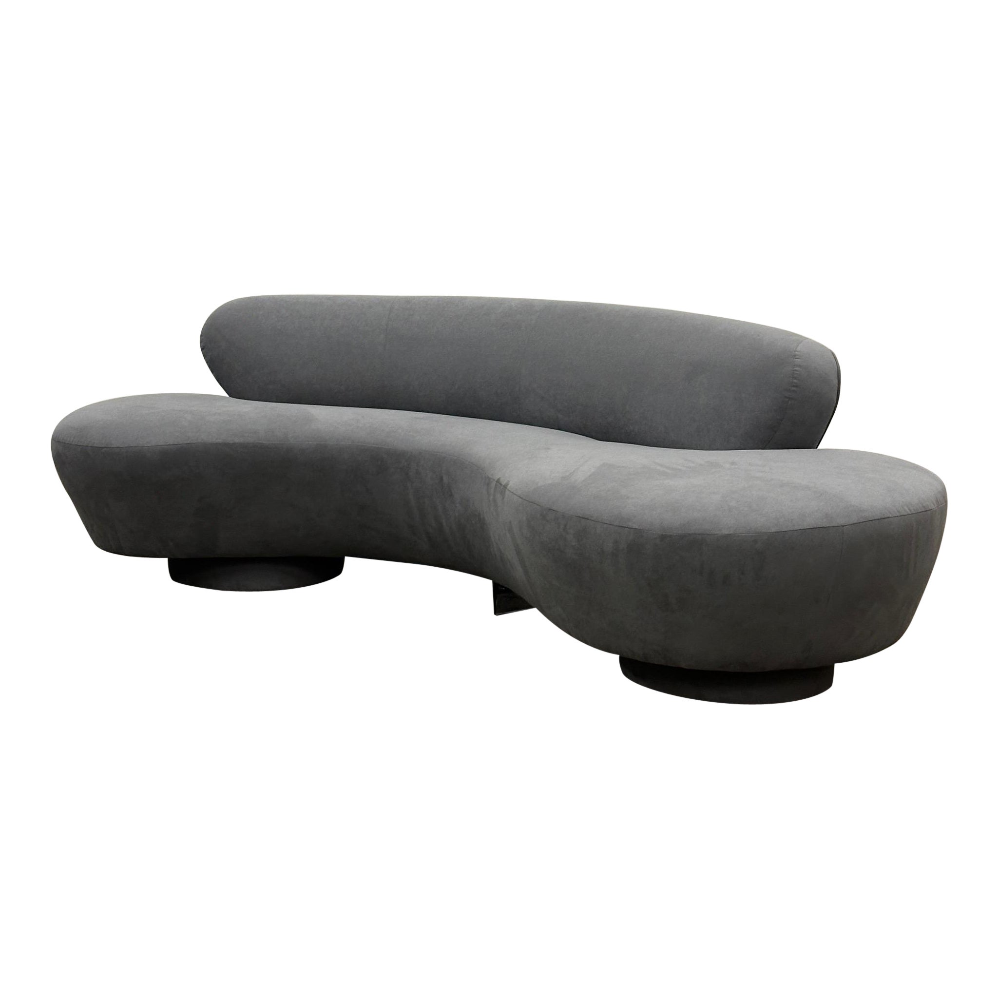 Cloud Serpentine Sofa by Vladimir Kagan for Directional For Sale