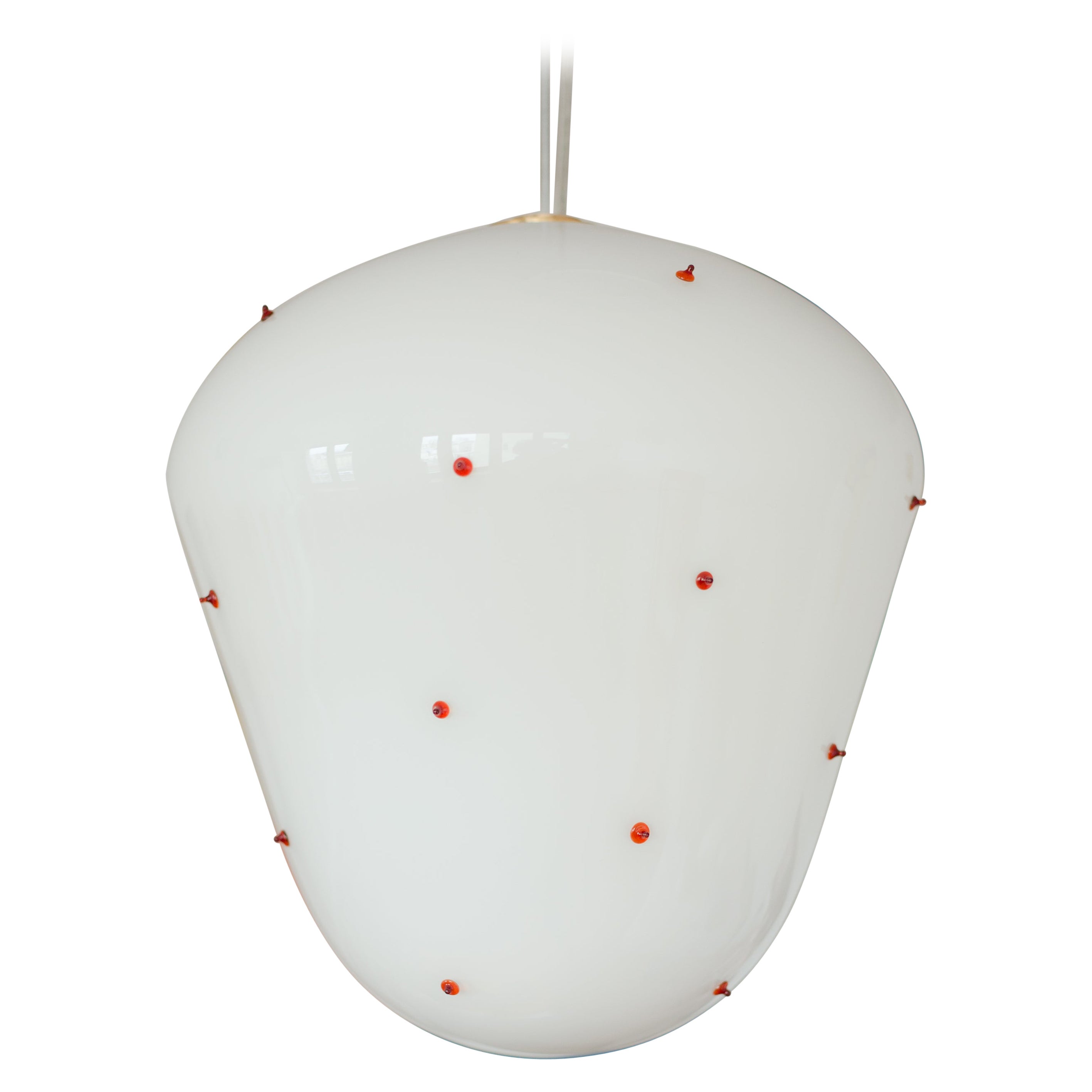 Berries Pendant Light, Blown glass by Marie & Alexandre - Size M For Sale