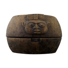 Used Opon Igede Ifa - Divination Bowl, Yoruba People, Nigeria, Early 20th Century