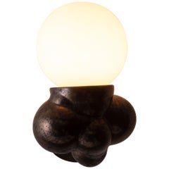 Organic Modern Ceramic Bubbly Botryoidal Sconce in Bronze by Forma Rosa Studio